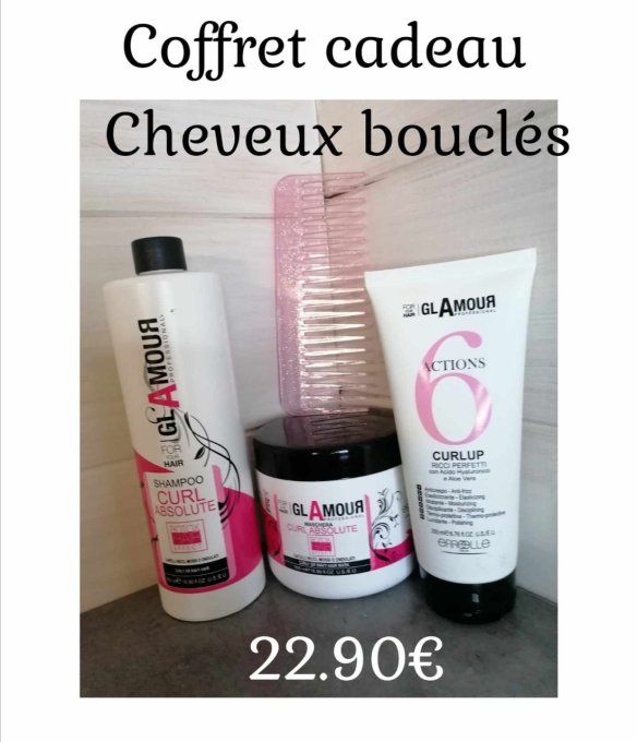 coffret cadeau curl glamour